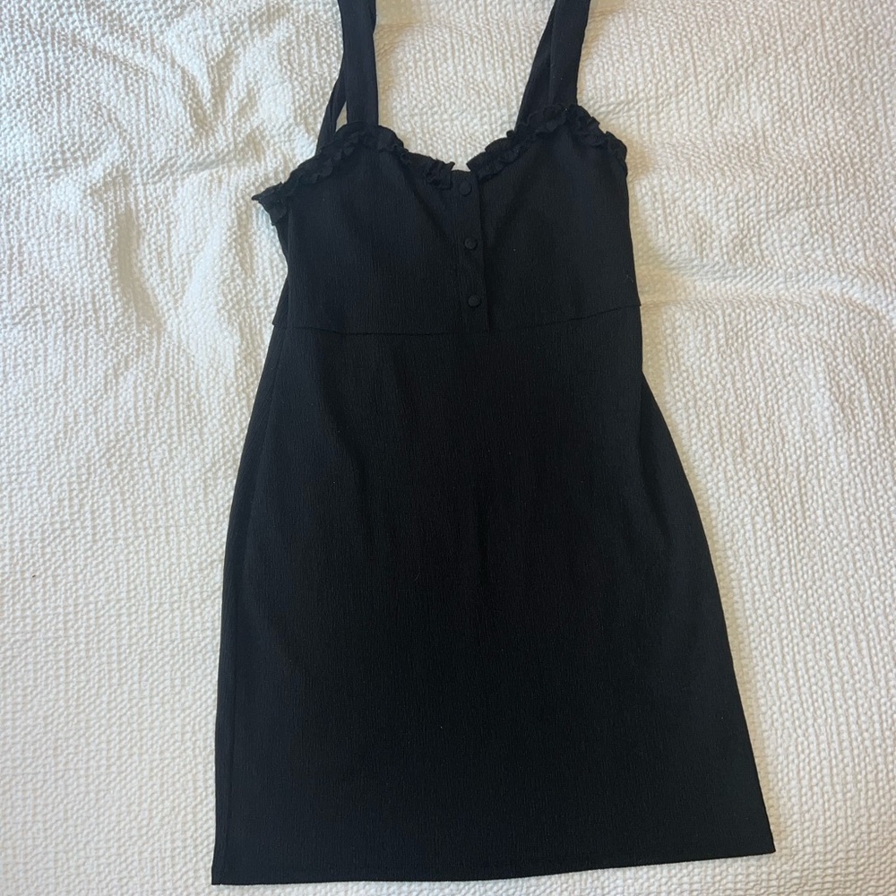 Black Urban Outfitters midi dress